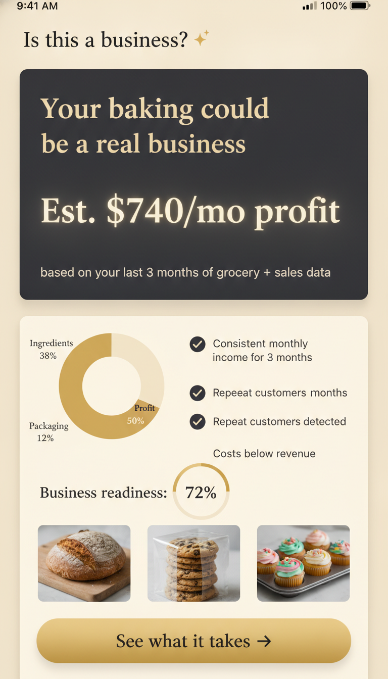 Is This a Business? screen